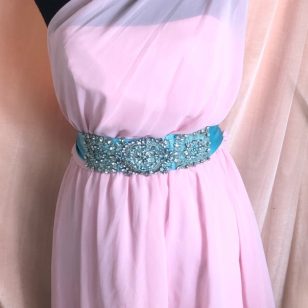 Embellished Sash Tie Belt